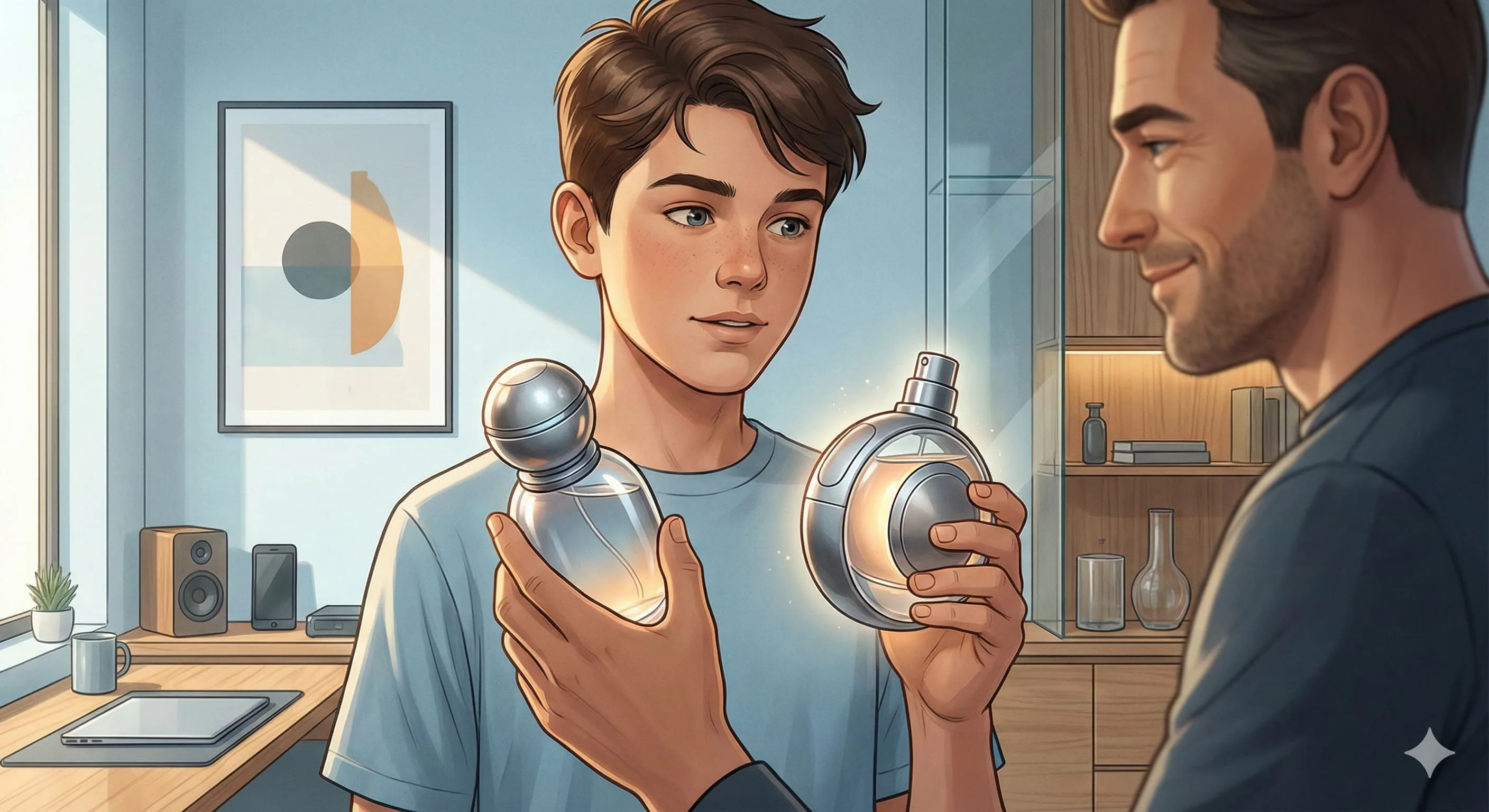 Slide O Primeiro Perfume: Como Transformar Seu Adolescente em Um Conhecedor de Fragrâncias de Qualidade